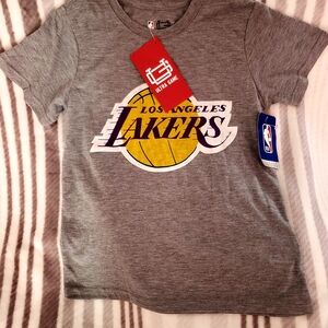 Los Angeles Lakers Kids Gray T-Shirt